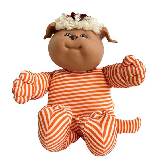 Cabbage Patch Koosas 1983 Vintage Pet Dog Coleco 14" Plush Stuffed Animal Toy - Picture 9 of 9